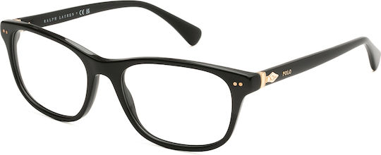 Ralph Lauren Мъжки Ацетат Рамки За Очилa Черни 2280