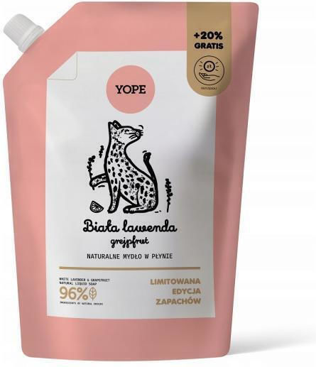 Yope Yope Nachfüllung Schaumbad & Duft Lavendel 600ml