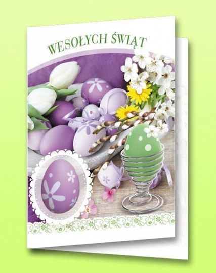 Top Graphic Card B6 Easter 10 Pcs Adhesive Candle