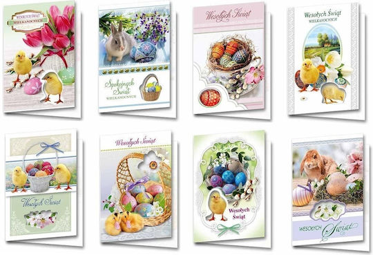 Top Graphic Card B6 Bwd Easter Secular 10pcs Mix