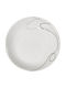 Karvounis Plate Soup made of Porcelain White 23.5cm