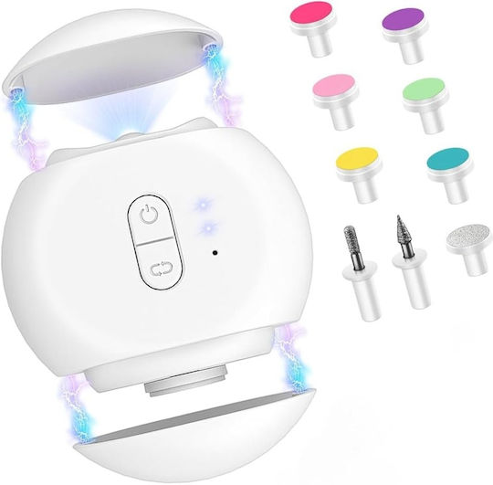 Elektrischer Nagelknipser & Nagelfeile 2 1 Wiederaufladbar Led