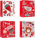 Love Paper Gift Bag 10x32x26cm Various Colors