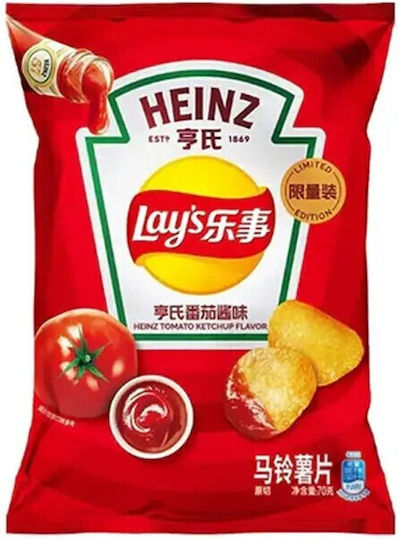 Lays & Heinz Tomato Ketchup Flavor 70g