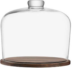 LSA international Cheese Dish Glass