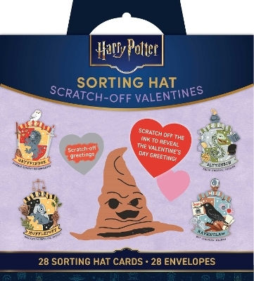 Harry Potter Sorting Hat Scratch-off Valentines School Valentines Insights
