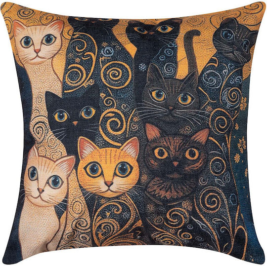 Silk Fashion Față De Pernă Multicoloră 45x45cm