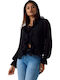 Women's Long Sleeve Shirt Black
