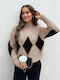 Women's Long Sleeve Sweater Beige