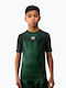 Venum Kinder Kurzärmlig T-Shirt VENUM-05968-005 für Jiu-Jitsu Grün