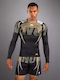 Venum Long Sleeve Shirt VENUM-05174-129 for Jiu-Jitsu Black