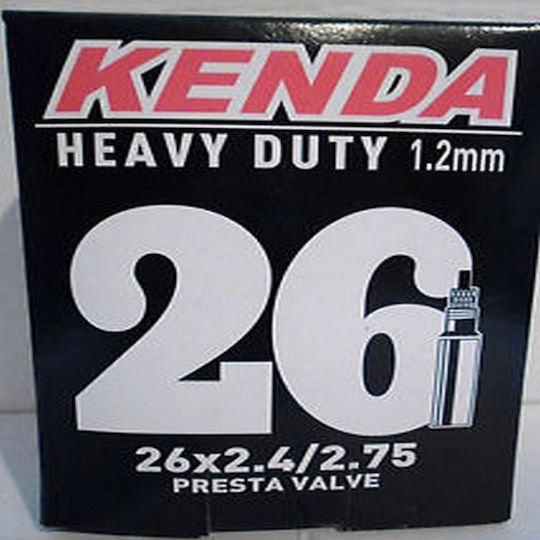 Αεροθαλαμος 26x2.40/2.75 F V 48mm Heavy Duty 2.25mm Box Kenda