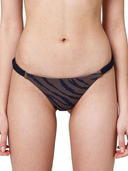 Sundek Bikini Slip Καφέ