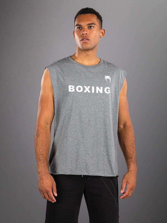 Venum Ανδρική Αμάνικη Μπλούζα VENUM-05941-010 για Boxing Γκρι
