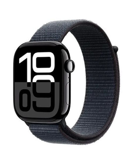 Apple Watch Series 10 Алуминий 46мм Обновен клас A Черен