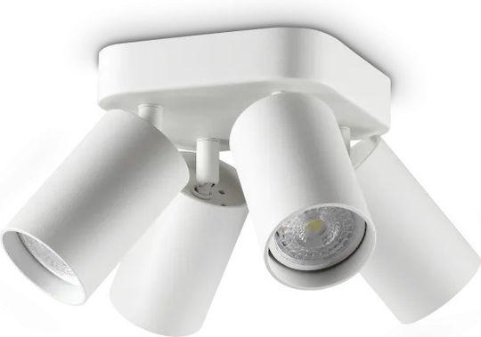 Ideal Lux Σποτ σε Λευκό Χρώμα