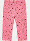 Kinder Leggings Lang Geranium