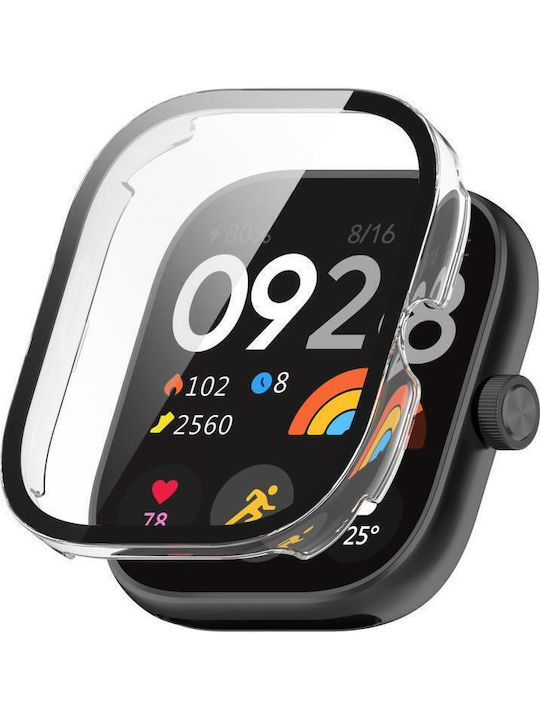 Redmi Watch 4 Xdfind Tempered Film Integrated Pc Watch Protective Cover Transparent White