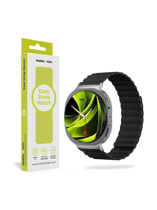 Mobile Origin Easy Strap Magnetic Galaxy Watch 8 Black Mo-mgw8-blk