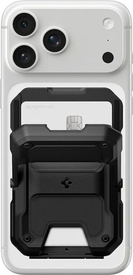 Spigen Tough Armor Pro Wallet Magsafe 5 Card Black Afa09327