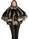 Women's Short Fur Multicolour