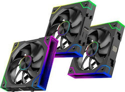Xilence XF073 Case Fan 125mm 3τμχ Xilence XF073 Case Fan 125mm 3τμχ