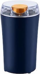 Avizar Electric Multifunction 250w Mill Coffee Spices In Stainless Steel Blue Avizar Electric Multifunction 250w Mill Coffee Spices In Stainless Steel Blue