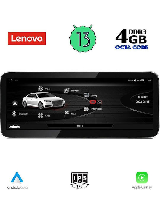 Lenovo Auto-Audiosystem für Audi A4 / A5 2016 (Bluetooth/USB/WiFi/GPS/Apple-Carplay/Android-Auto) mit Touchscreen 10.33"