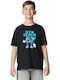 Παιδικό T-shirt Black Brainrot 67 model 2