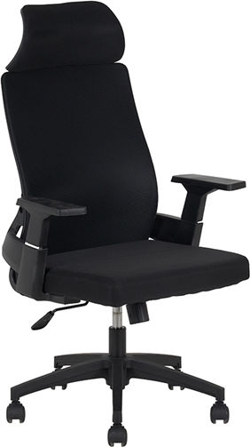 Klikareto Endy Executive Office Chair with Recline and Adjustable Arms Black