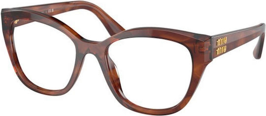 Miu Miu Mu05xv 11q 1o1 Brillengestelle mit Rezept