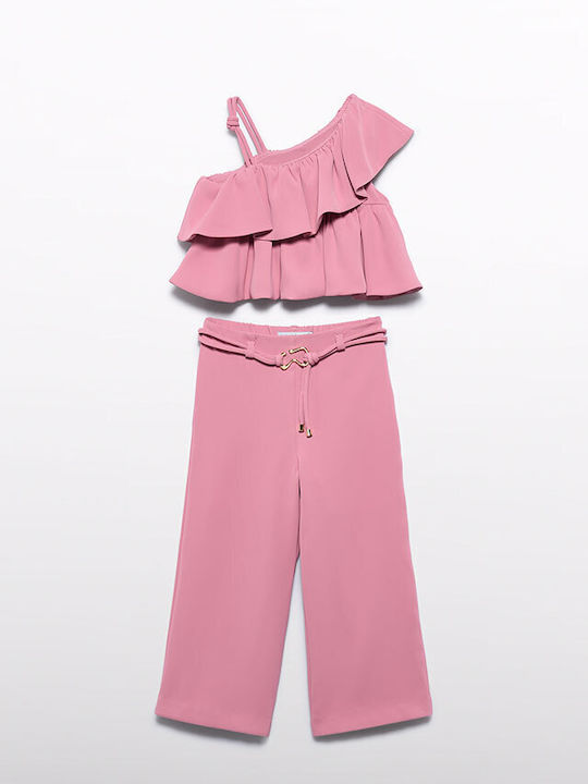 Kids' Set with Pants Summer 2pcs Orchid