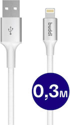 Buddi Flex Редовна USB-A към Lightning кабел 12...