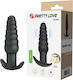 Pretty Love Anal Plug with Vibration Black