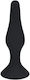 Shots Slim Anal Plug Large Black