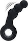 Shots Beaded Anal Vibrator Black