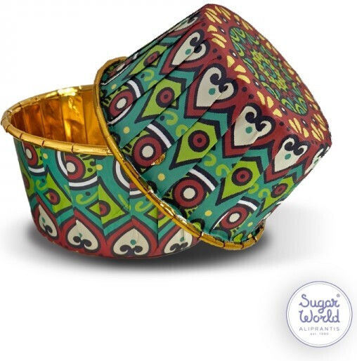 Sugarworld Αξεσουάρ Ζαχαροπλαστικής Χάρτινα 6x6cm 2000006696373