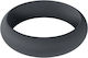 Wide O Silicone Cockring Xl 50mm Black