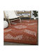 Shaggy Moroccan Teppich Rechteckig Zottelig Synthetisch,Polyester/Cotton/Leather Terracotta