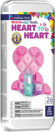 Magna-Tiles Magnetic Construction Toy Heart to Heart