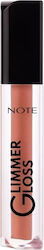 Note Glimmer Lipgloss No10 Poppy Coral 3.5ml