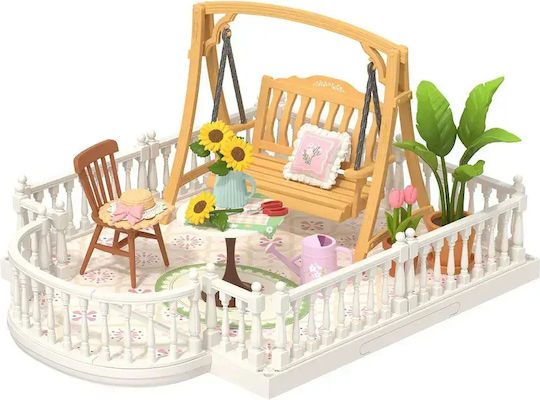 Robotime Παιχνίδι Κατασκευών Ξύλινo Sunny Break Terrace για Παιδιά 14+ Ετών