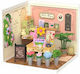 Robotime Holz-Bauspielzeug Flower Shop