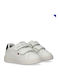 Παιδικά Sneakers με Σκρατς Λευκά