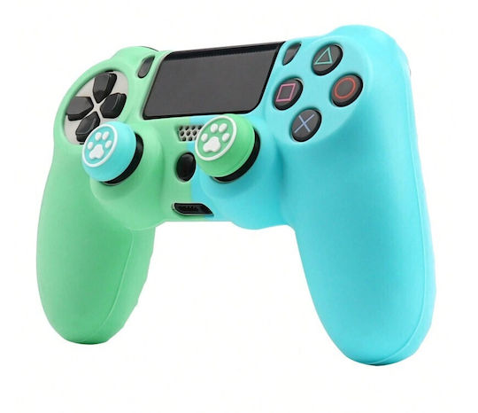 Κάλυμμα Σιλικόνης Χειριστήριο Ps4 Αντιολισθητικά Thumb Grips Gradient Blue