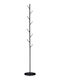 Klikareto Metallic Coat Rack Black 30x30x170cm