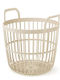 Iliadis Zoe Decorative Basket Wooden 36x36x36cm