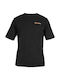 Lampa T-Shirt Black Optiline M 100% Cotton 1 Pc L9976.3