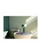Kare Design Metal Table Lamp with Green Shade and Base