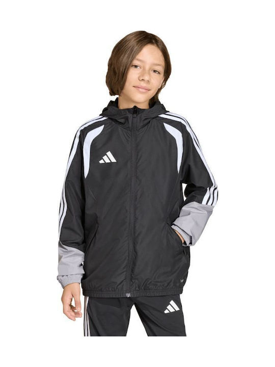 adidas Αδιάβροχο Παιδικό Αθλητικό Μπουφάν Αντια...